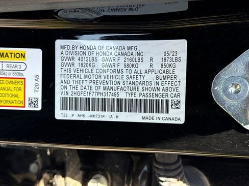 Used 2023 Honda Civic EX image 19