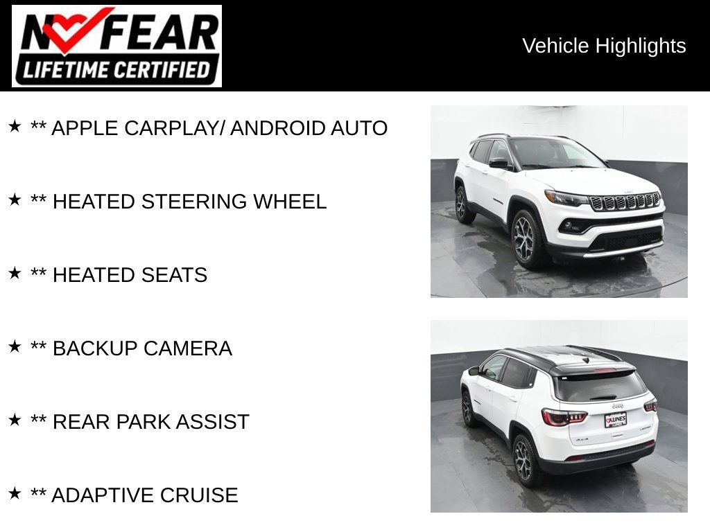 Used 2024 Jeep Compass Limited AWD/4WD image 2