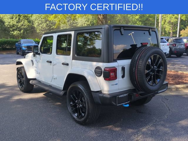 Certified 2022 Jeep Wrangler Unlimited Sahara w/ Cold Weather Group AWD/4WD image 3