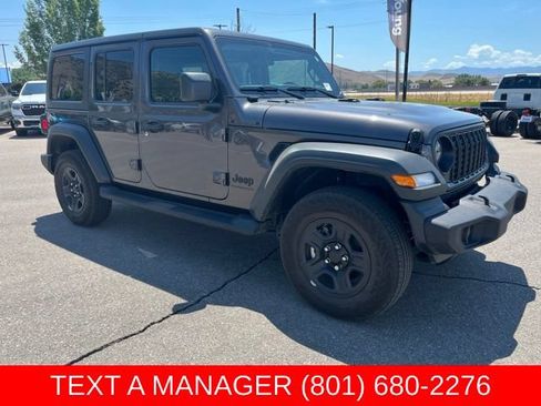 Used 2025 Jeep Wrangler Unlimited Sport AWD/4WD image 1