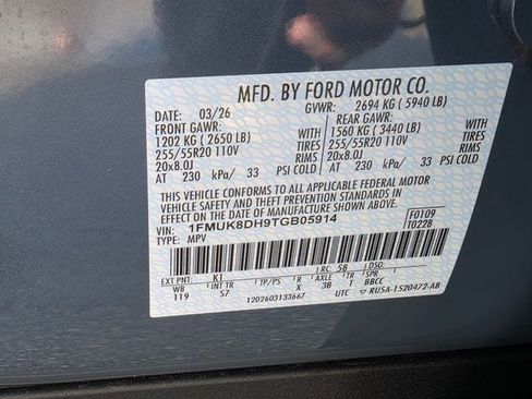 New 2026 Ford Explorer Active image 61