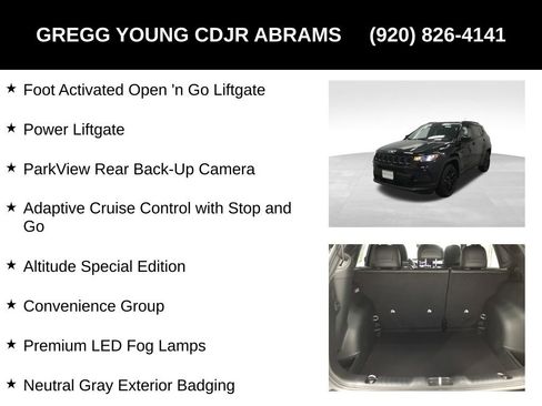 New 2026 Jeep Compass Latitude w/ Quick Order Package 29K image 25