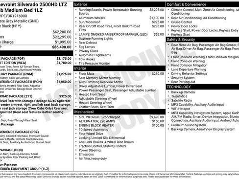 Used 2024 Chevrolet Silverado 2500 LTZ w/ LTZ Plus Package AWD/4WD image 40