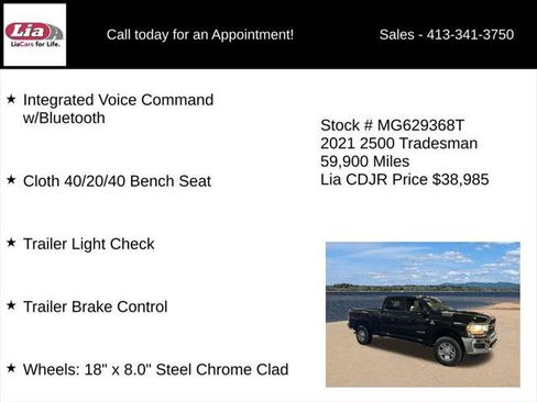 Certified 2021 RAM 2500 Tradesman AWD/4WD image 31