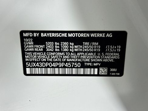 Used 2023 BMW X3 sDrive30i w/ Convenience Package RWD image 27