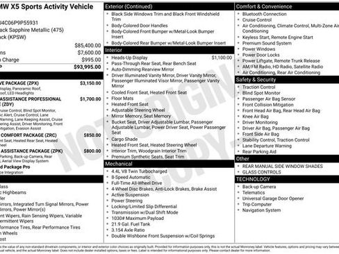 Used 2023 BMW X5 M50i w/ Executive Package image 20