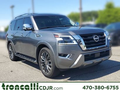 Used 2023 Nissan Armada Platinum w/ Captain's Chairs Package
