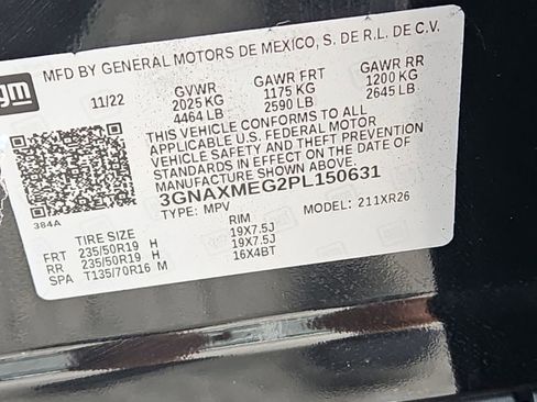 Used 2023 Chevrolet Equinox RS w/ RS Leather Package FWD image 25