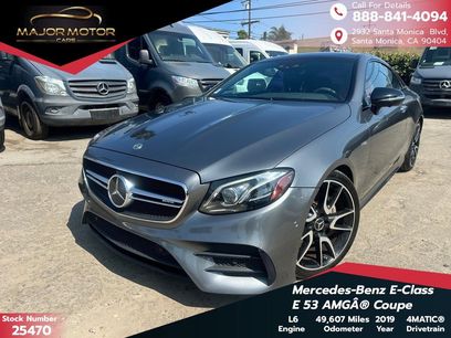 Used 2019 Mercedes-Benz E 53 AMG 4MATIC Coupe