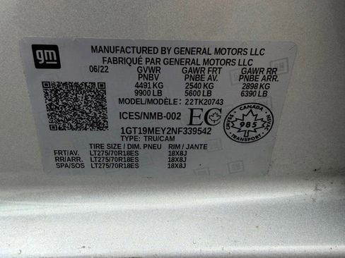 Used 2022 GMC Sierra 2500 SLE AWD/4WD image 16