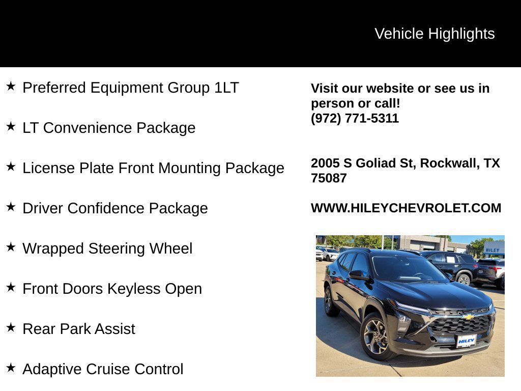 Used 2026 Chevrolet Trax LT w/ Driver Confidence Package FWD image 9