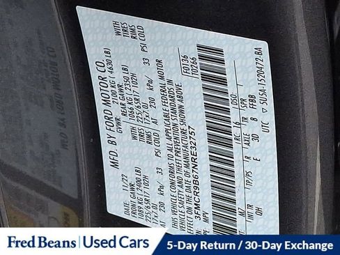 Certified 2022 Ford Bronco Sport Big Bend w/ Convenience Package image 29