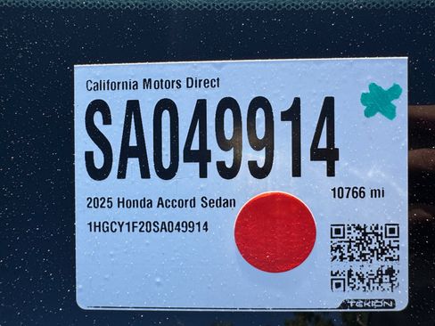 Used 2025 Honda Accord LX image 17