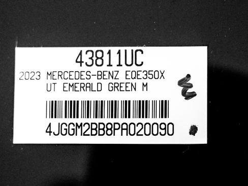 Certified 2023 Mercedes-Benz EQE 350+ SUV image 21