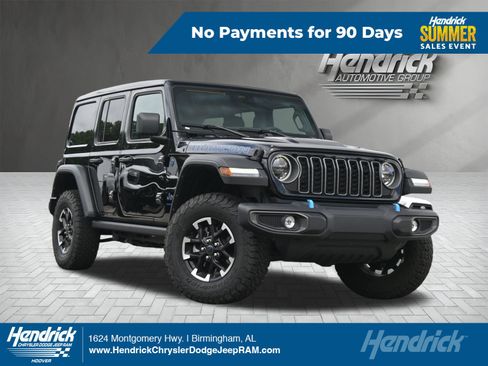 Used 2025 Jeep Wrangler Unlimited Rubicon 4xe w/ Safety Group AWD/4WD image 1