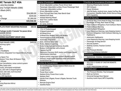 Certified 2024 GMC Terrain SLT image 43