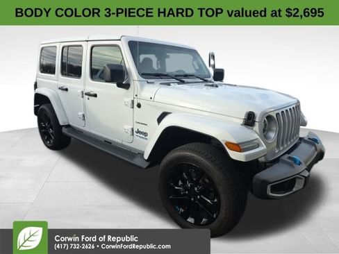 Used 2022 Jeep Wrangler Unlimited Sahara w/ Cold Weather Group image 1