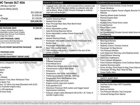Used 2020 GMC Terrain SLT w/ Preferred Package FWD image 14