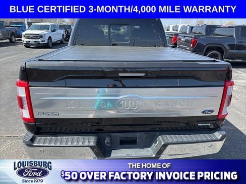 Certified 2022 Ford F150 King Ranch w/ Equipment Group 601A High AWD/4WD image 4