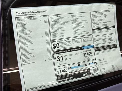 Used 2026 BMW 228i w/ Premium Package image 29