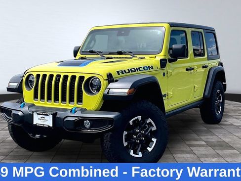 Used 2024 Jeep Wrangler Unlimited Rubicon 4xe AWD/4WD image 1