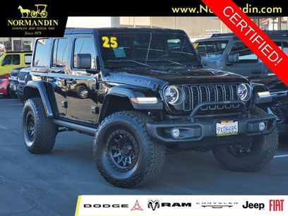 Certified 2025 Jeep Wrangler Unlimited Rubicon