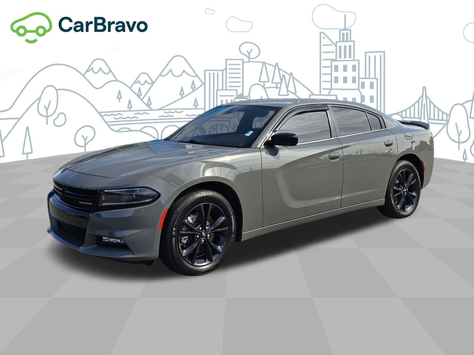 Used 2023 Dodge Charger SXT w/ Blacktop Package AWD/4WD image 1