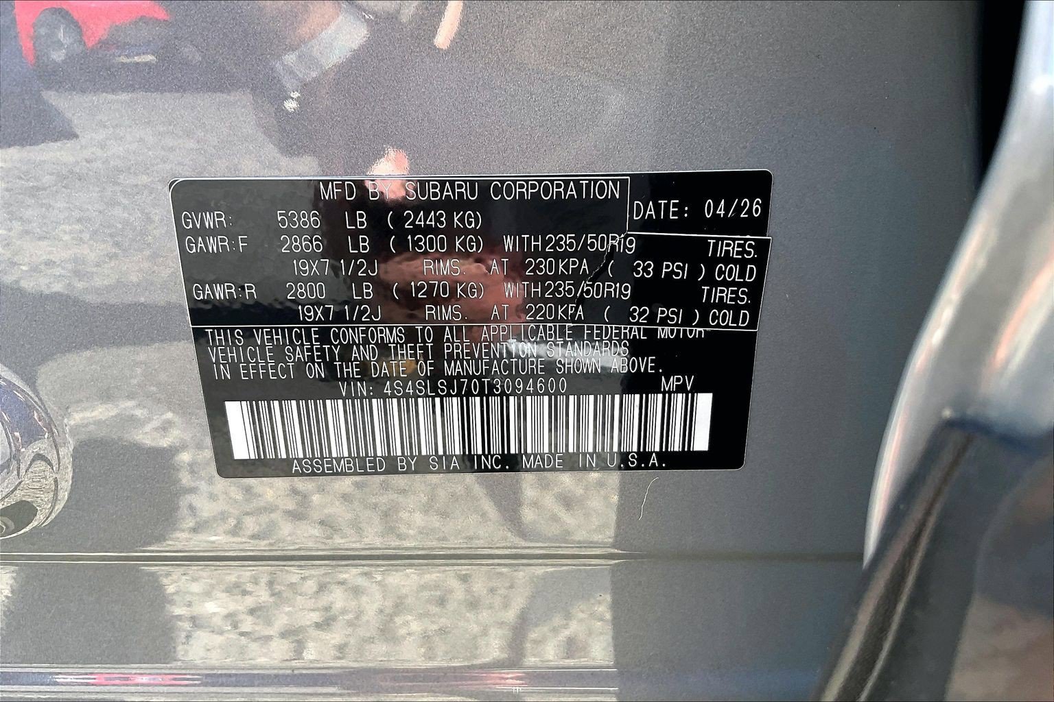 Certified 2026 Subaru Forester Sport AWD/4WD image 33