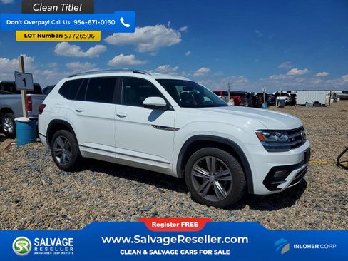 Used 2019 Volkswagen Atlas SE w/ Towing Package FWD image 5