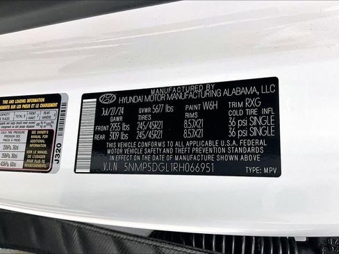 Certified 2024 Hyundai Santa Fe Calligraphy AWD/4WD image 35