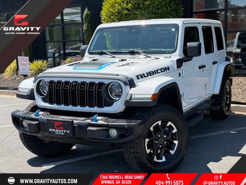 Used 2024 Jeep Wrangler Unlimited Rubicon 4xe AWD/4WD image 1