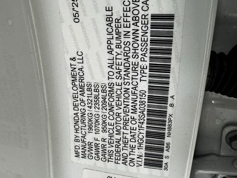 Used 2025 Honda Accord SE image 38