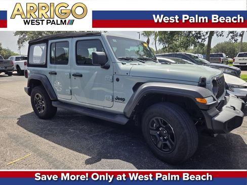 Used 2024 Jeep Wrangler Unlimited Sport AWD/4WD image 1