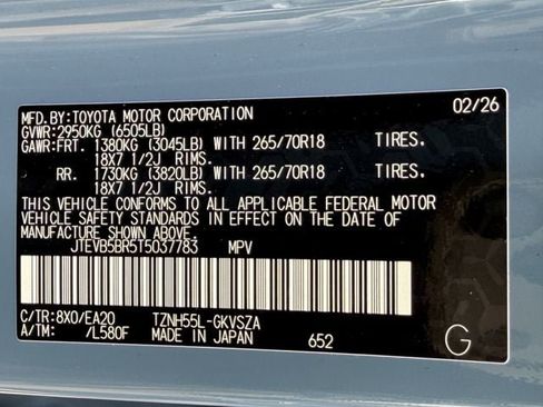 New 2026 Toyota 4Runner TRD Off-Road Premium AWD/4WD image 30