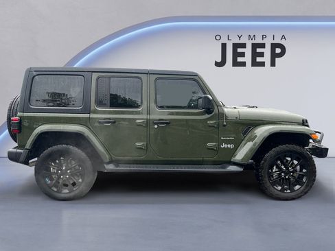 Certified 2022 Jeep Wrangler Unlimited Sahara 4xe w/ Cold Weather Group image 8