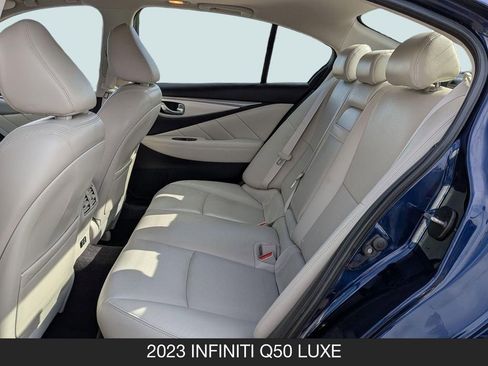 Used 2023 INFINITI Q50 Luxe w/ Cargo Package RWD image 15