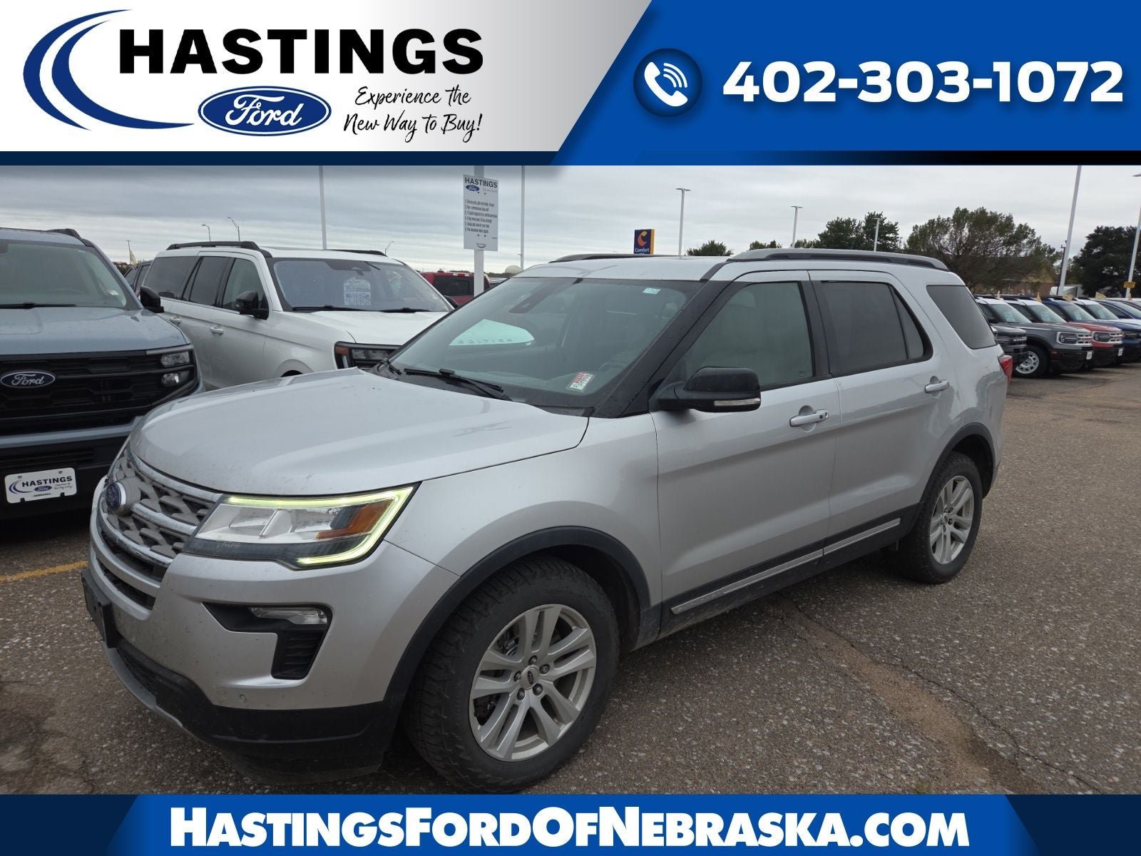 Used 2018 Ford Explorer XLT w/ Equipment Group 202A AWD/4WD image 1
