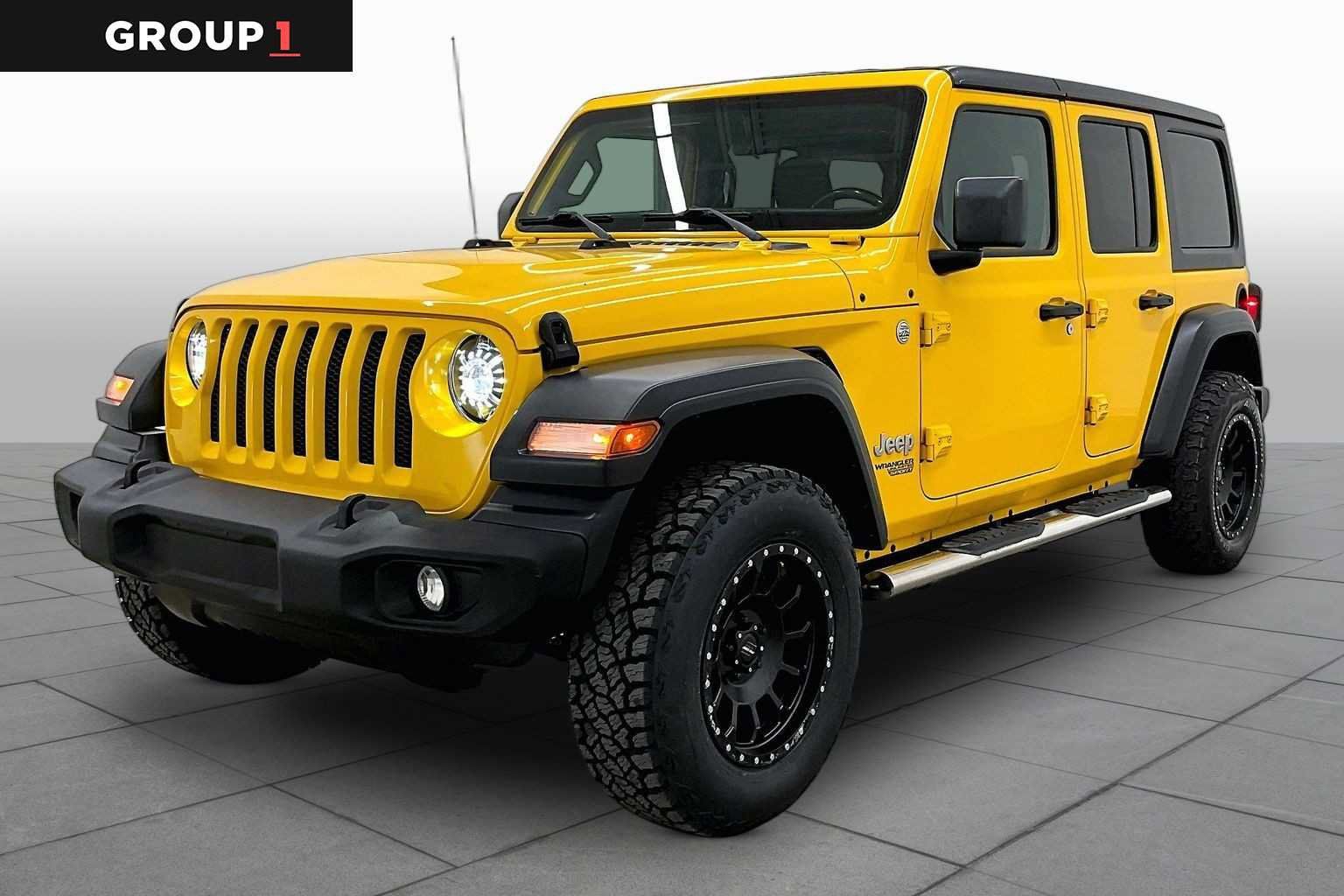 Used 2020 Jeep Wrangler Unlimited Sport S AWD/4WD image 1