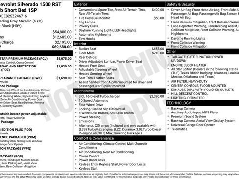 Used 2025 Chevrolet Silverado 1500 RST w/ RST All Star Premium Package image 31