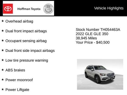 Used 2022 Mercedes-Benz GLE 350 4MATIC image 25