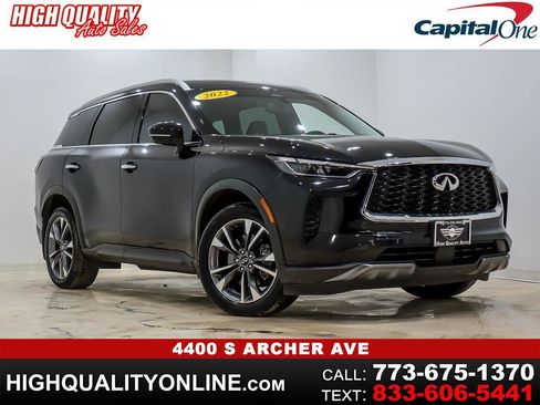 Used 2022 INFINITI QX60 Luxe w/ Performance Audio Package image 1