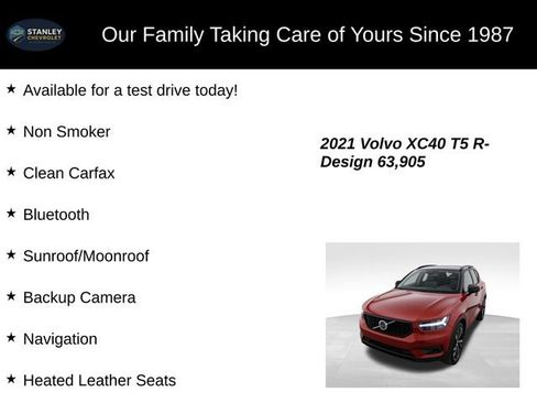 Used 2021 Volvo XC40 T5 R-Design w/ Advanced Package image 9