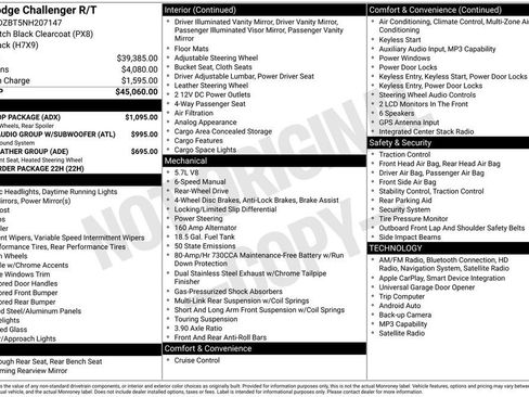 Used 2022 Dodge Challenger R/T w/ Blacktop Package image 36