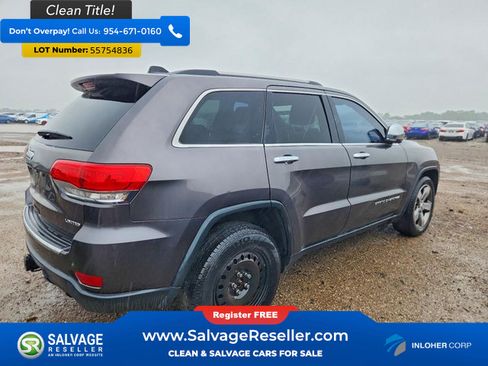 Used 2014 Jeep Grand Cherokee Limited w/ Luxury Group II AWD/4WD image 4