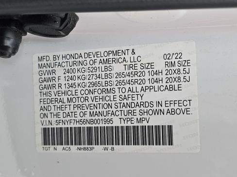Used 2022 Honda Passport EX-L image 36
