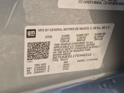 New 2026 GMC Sierra 1500 AT4 w/ Technology Package AWD/4WD image 29