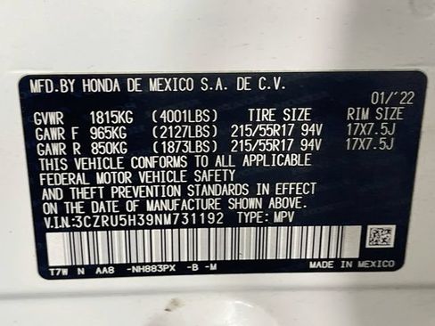 Used 2022 Honda HR-V LX image 30
