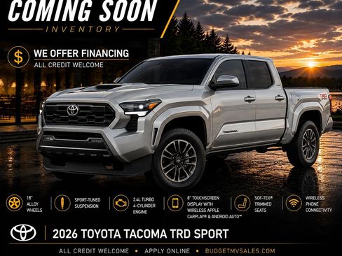 Used 2026 Toyota Tacoma TRD Sport AWD/4WD image 1