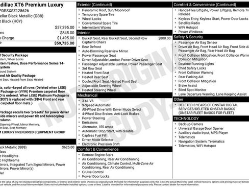 Certified 2025 Cadillac XT6 Premium Luxury image 45