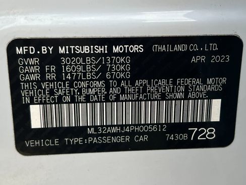 Used 2023 Mitsubishi Mirage image 29
